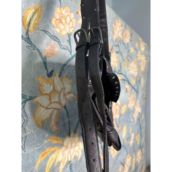 Free People Demi Distressed Messenger Bag - Picture 11 of 11